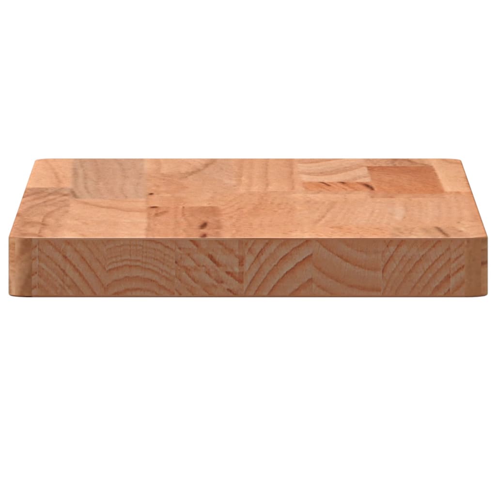 Wandschap 100x20x4 cm massief beukenhout