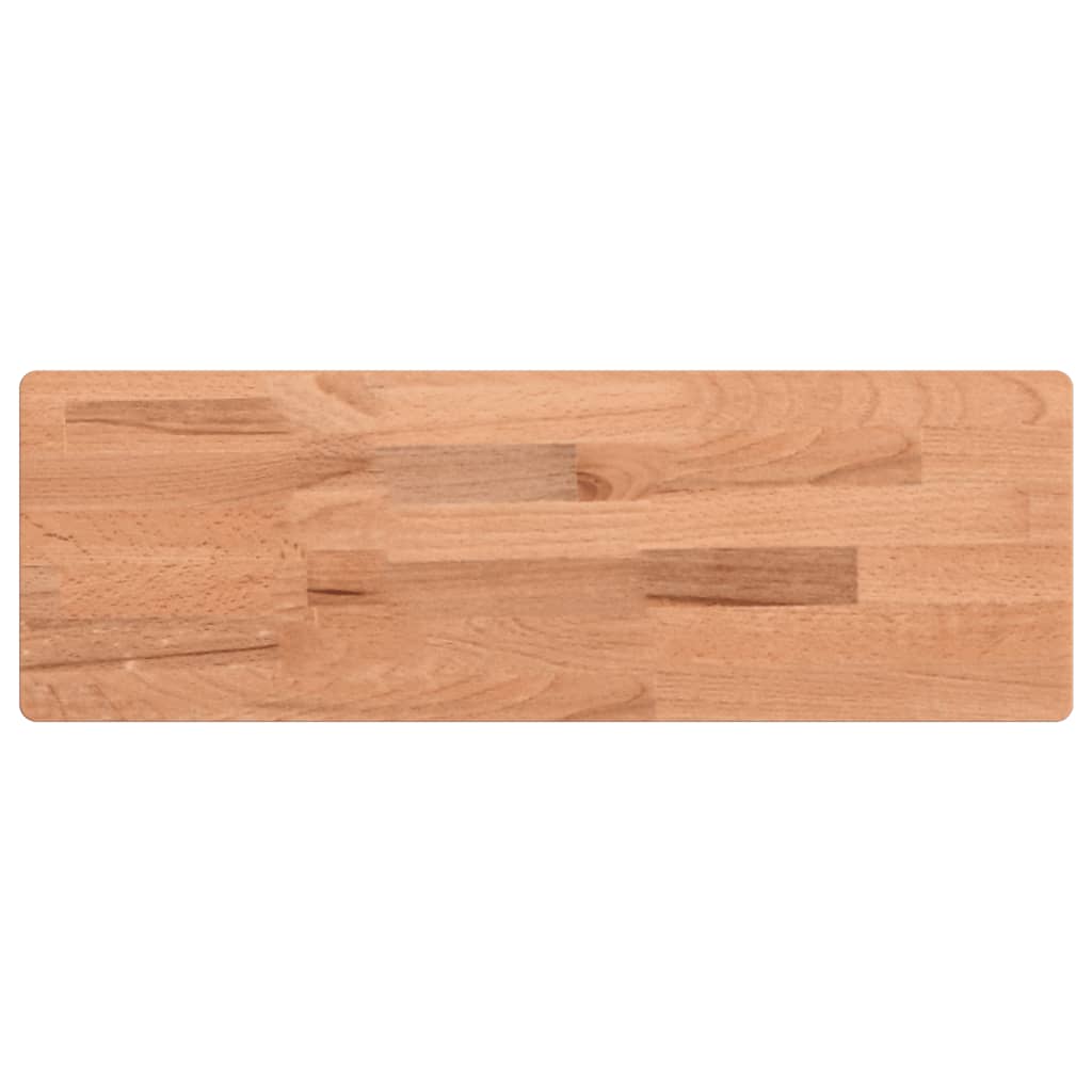 Wandschap 100x20x4 cm massief beukenhout