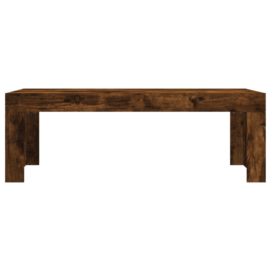 Salontafel 102x50x36 cm bewerkt hout