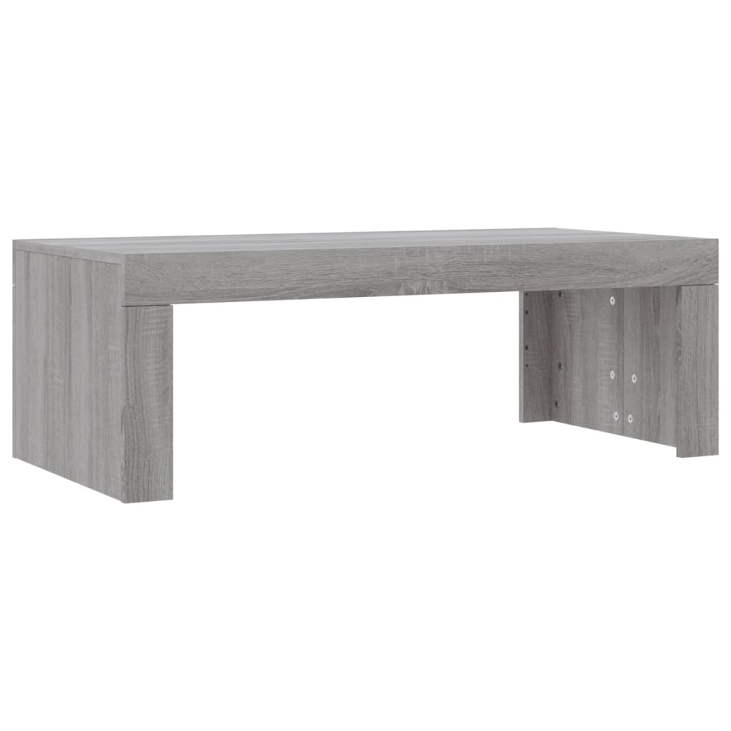 Salontafel 102x50x36 cm bewerkt hout