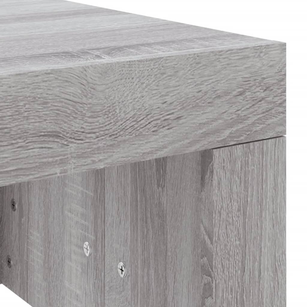 Salontafel 102x50x36 cm bewerkt hout