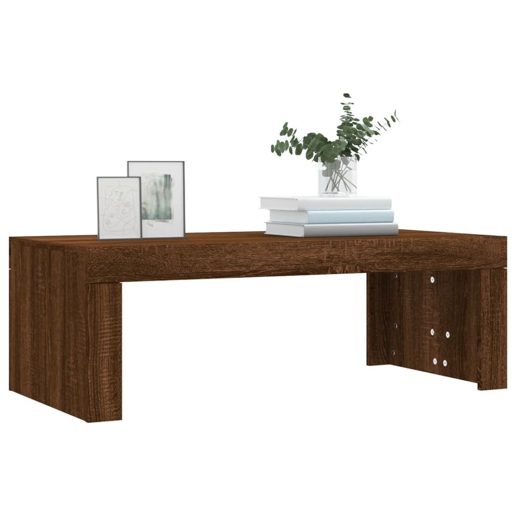 Salontafel 102x50x36 cm bewerkt hout