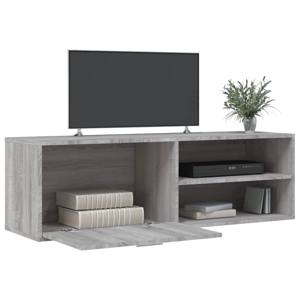 Tv-meubel 120x34x37 cm bewerkt hout