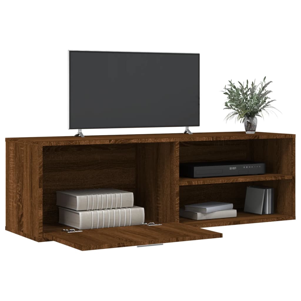 Tv-meubel 120x34x37 cm bewerkt hout