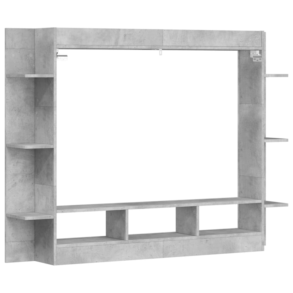 Tv-meubel 152x22x113 cm bewerkt hout