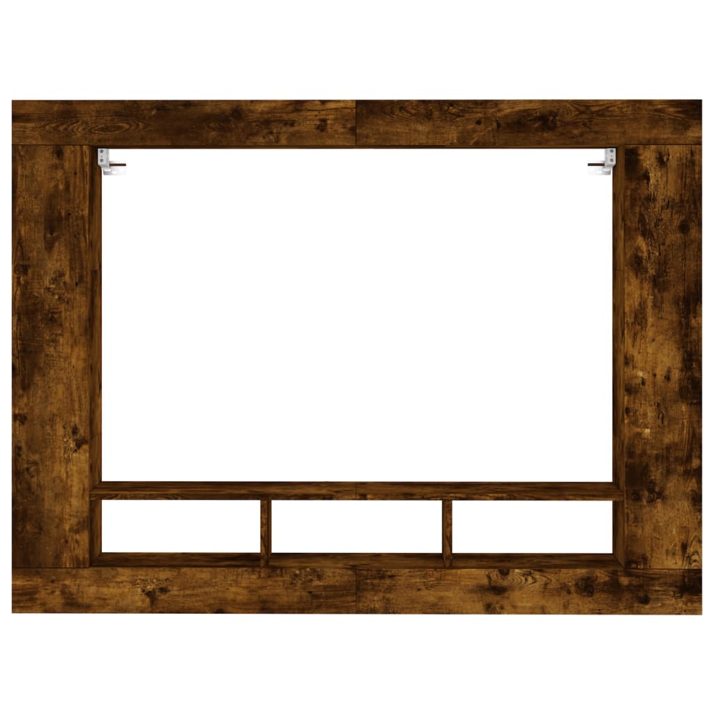 Tv-meubel 152x22x113 cm bewerkt hout