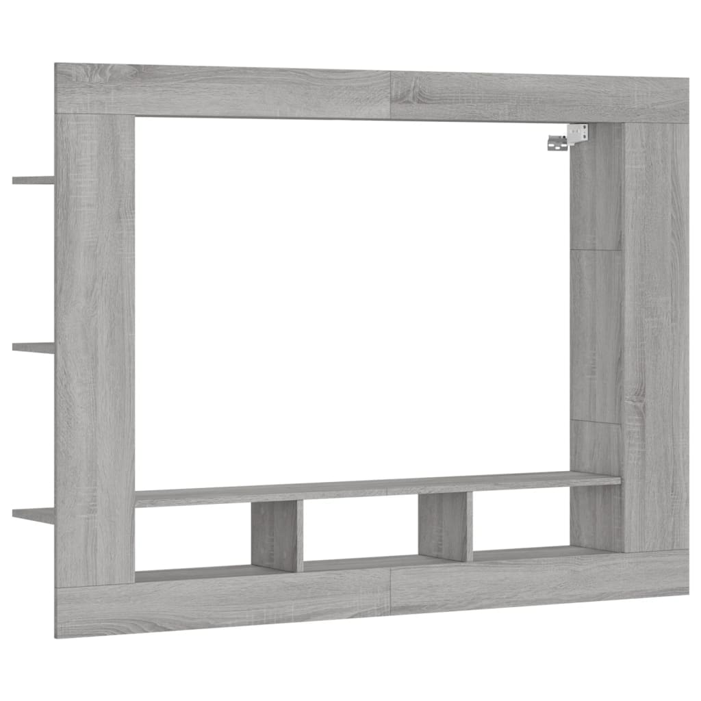 Tv-meubel 152x22x113 cm bewerkt hout