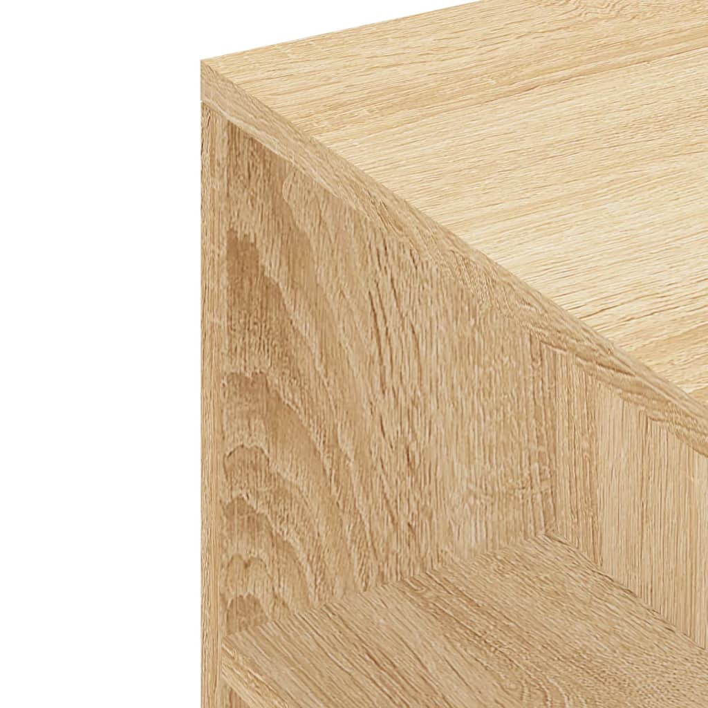 Tv-meubel met wielen 102x34,5x43 cm bewerkt hout oud hout