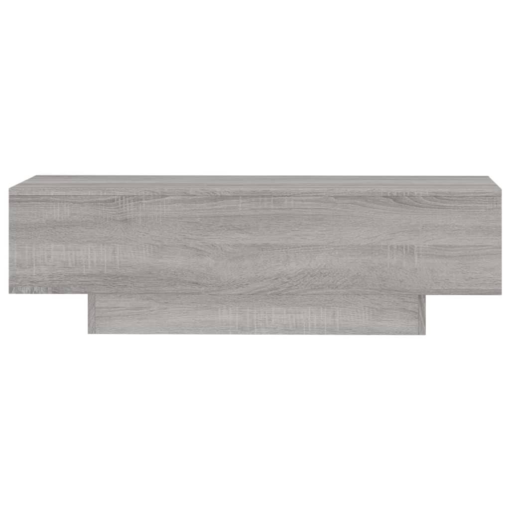 Salontafel 100x49,5x31 cm bewerkt hout