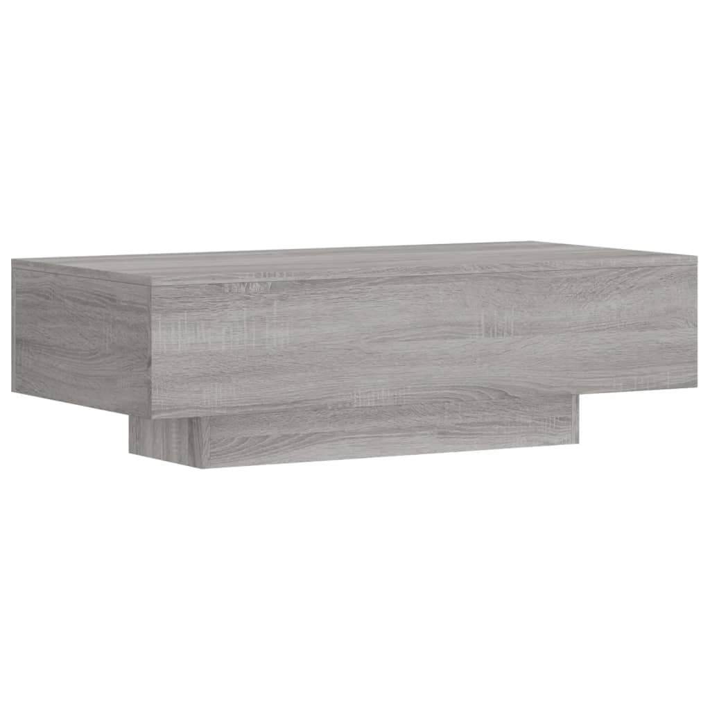 Salontafel 100x49,5x31 cm bewerkt hout