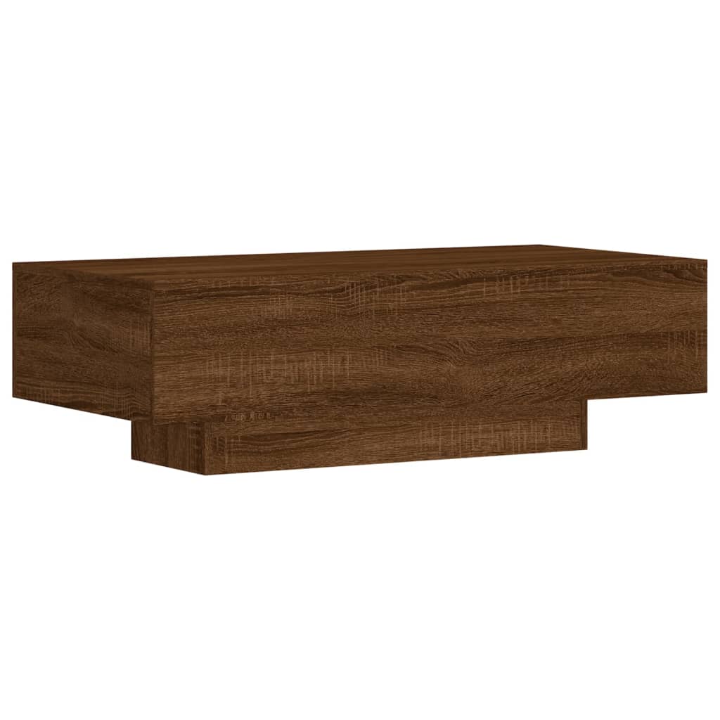 Salontafel 100x49,5x31 cm bewerkt hout