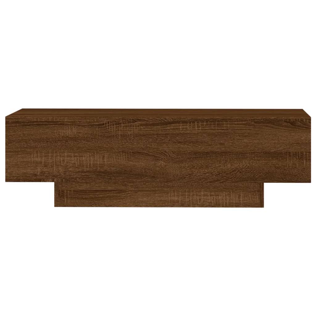 Salontafel 100x49,5x31 cm bewerkt hout