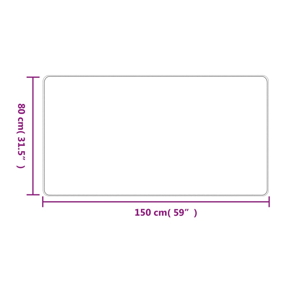 Tapijtloper 50x250 cm sisal-look