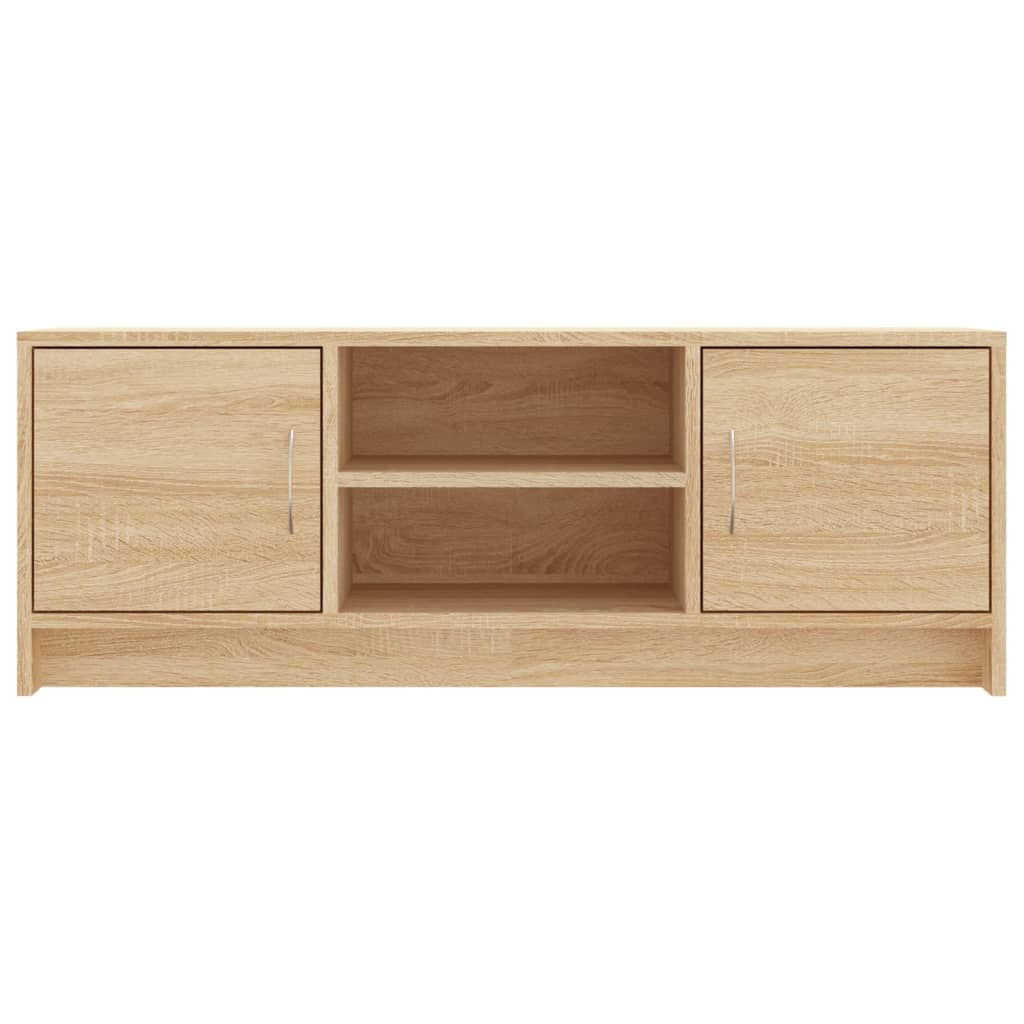 Tv-meubel 102x30x37,5 cm bewerkt hout