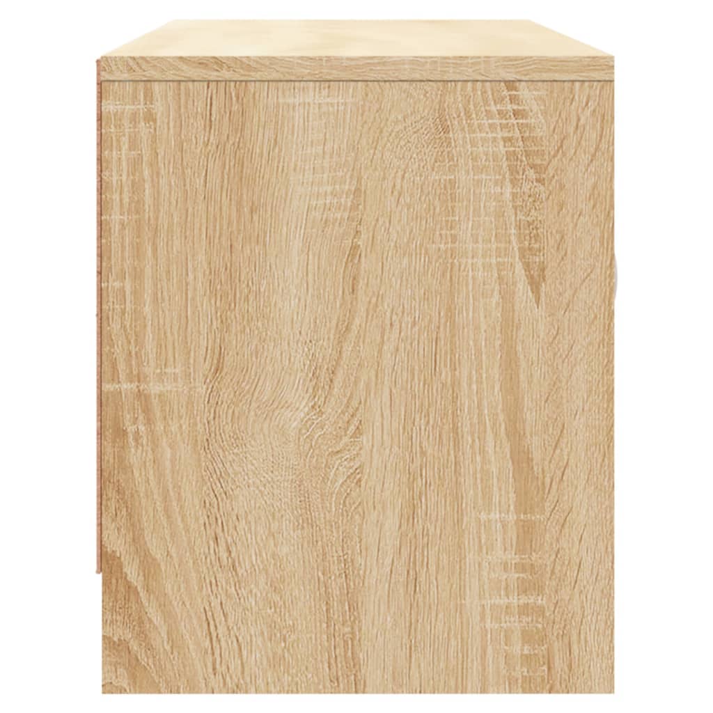 Tv-meubel 102x30x37,5 cm bewerkt hout