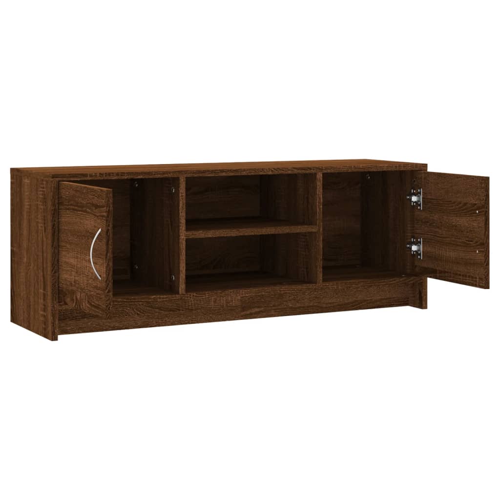 Tv-meubel 102x30x37,5 cm bewerkt hout