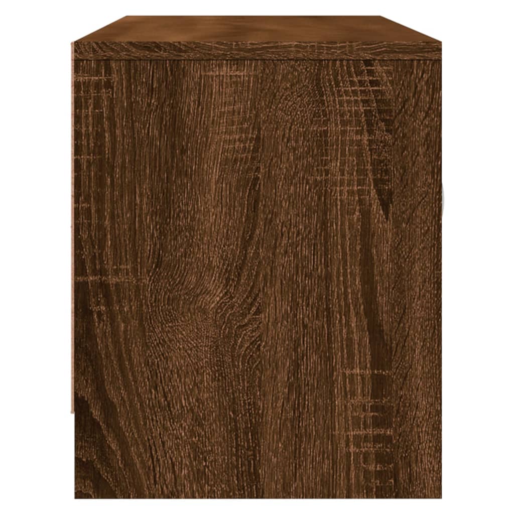 Tv-meubel 102x30x37,5 cm bewerkt hout