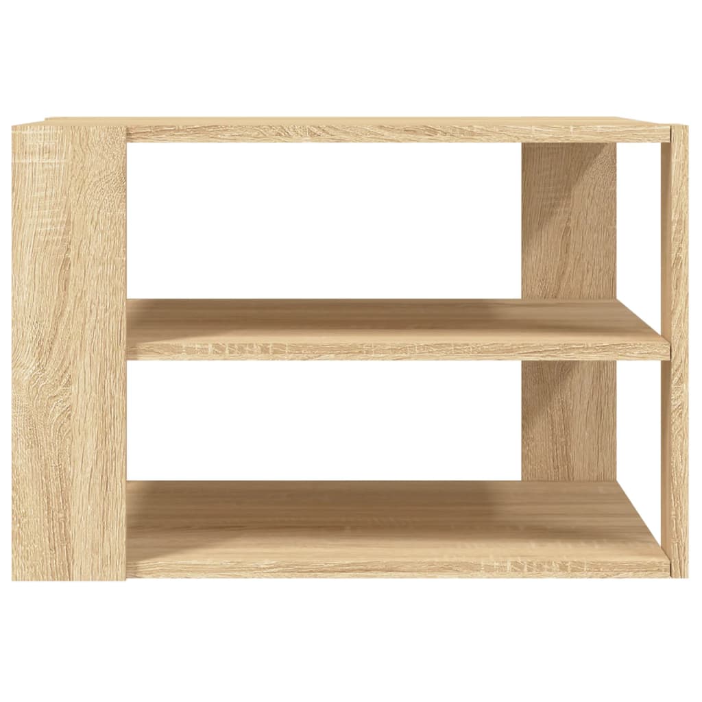 Salontafel 59,5x59,5x40 cm bewerkt hout