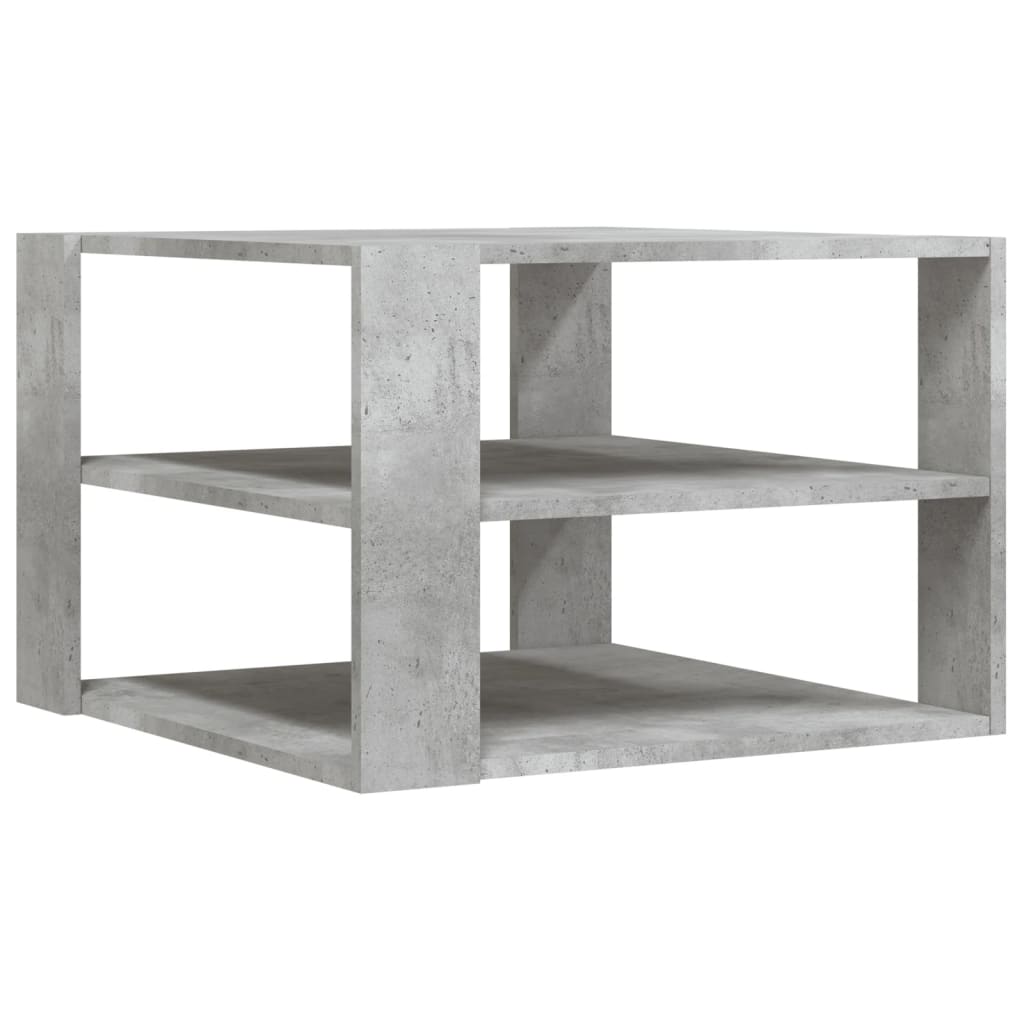 Salontafel 59,5x59,5x40 cm bewerkt hout