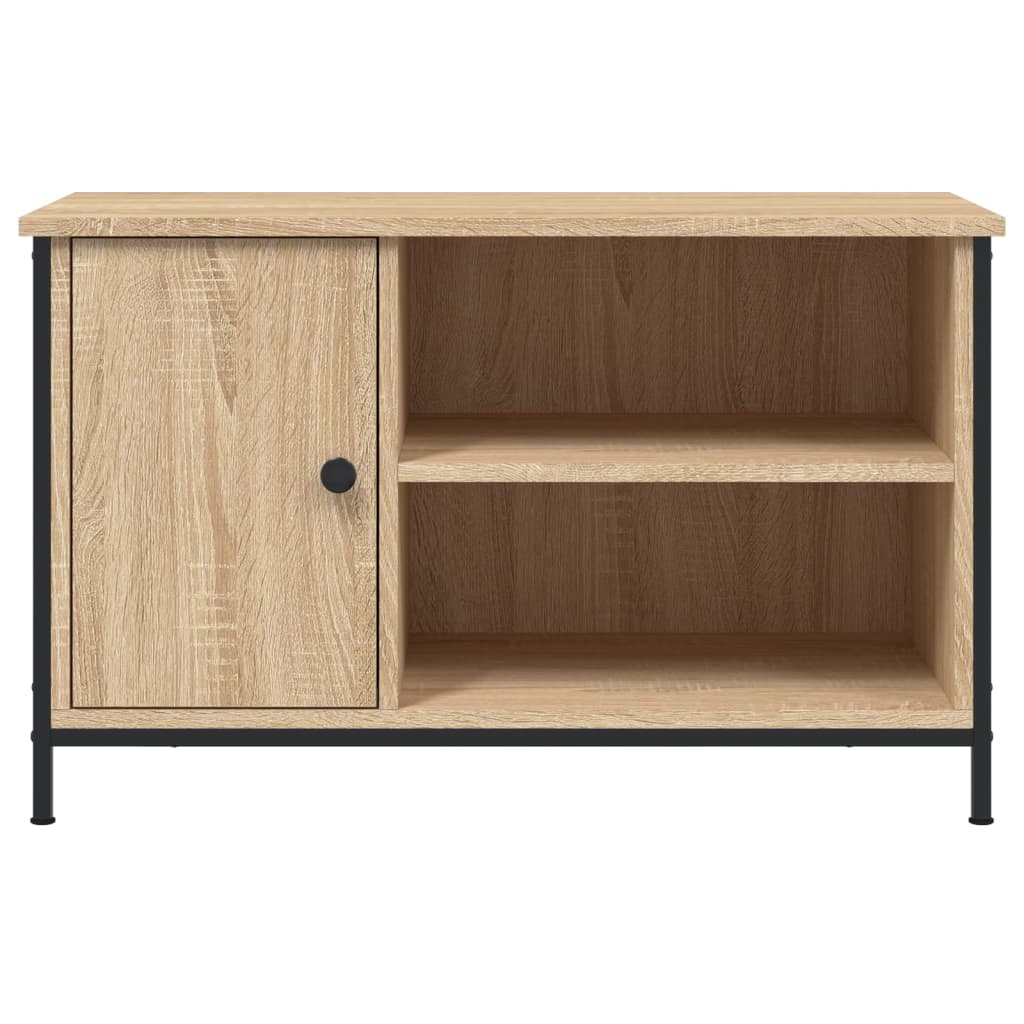 Tv-meubel 80x40x50 cm bewerkt hout