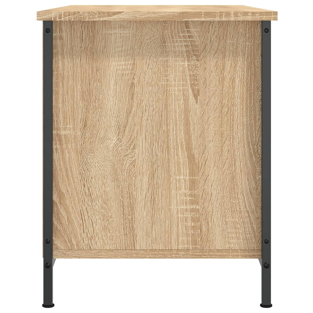 Tv-meubel 80x40x50 cm bewerkt hout