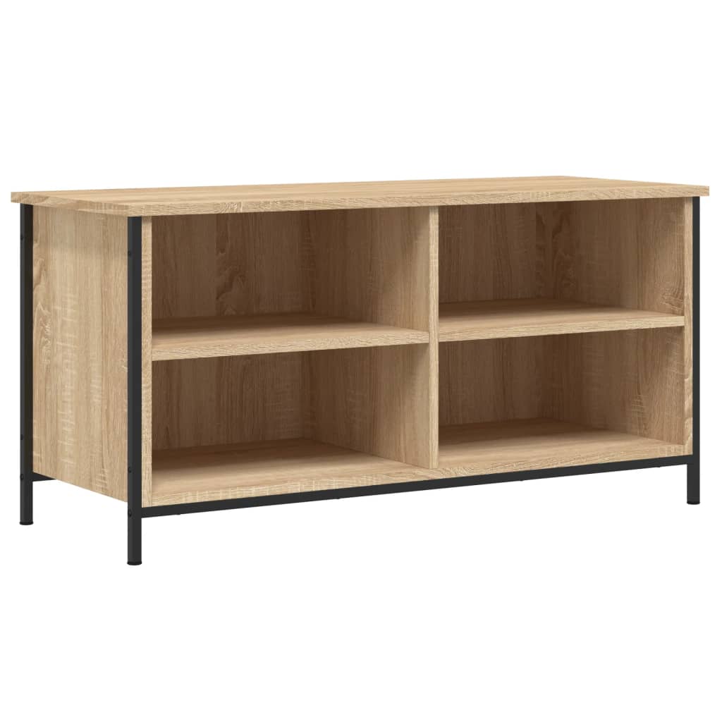 Tv-meubel 100x40x50 cm bewerkt hout