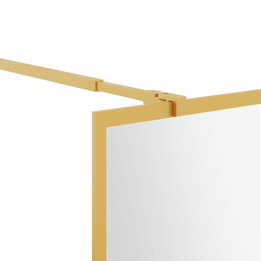 Inloopdouchewand transparant 115x195 cm ESG-glas