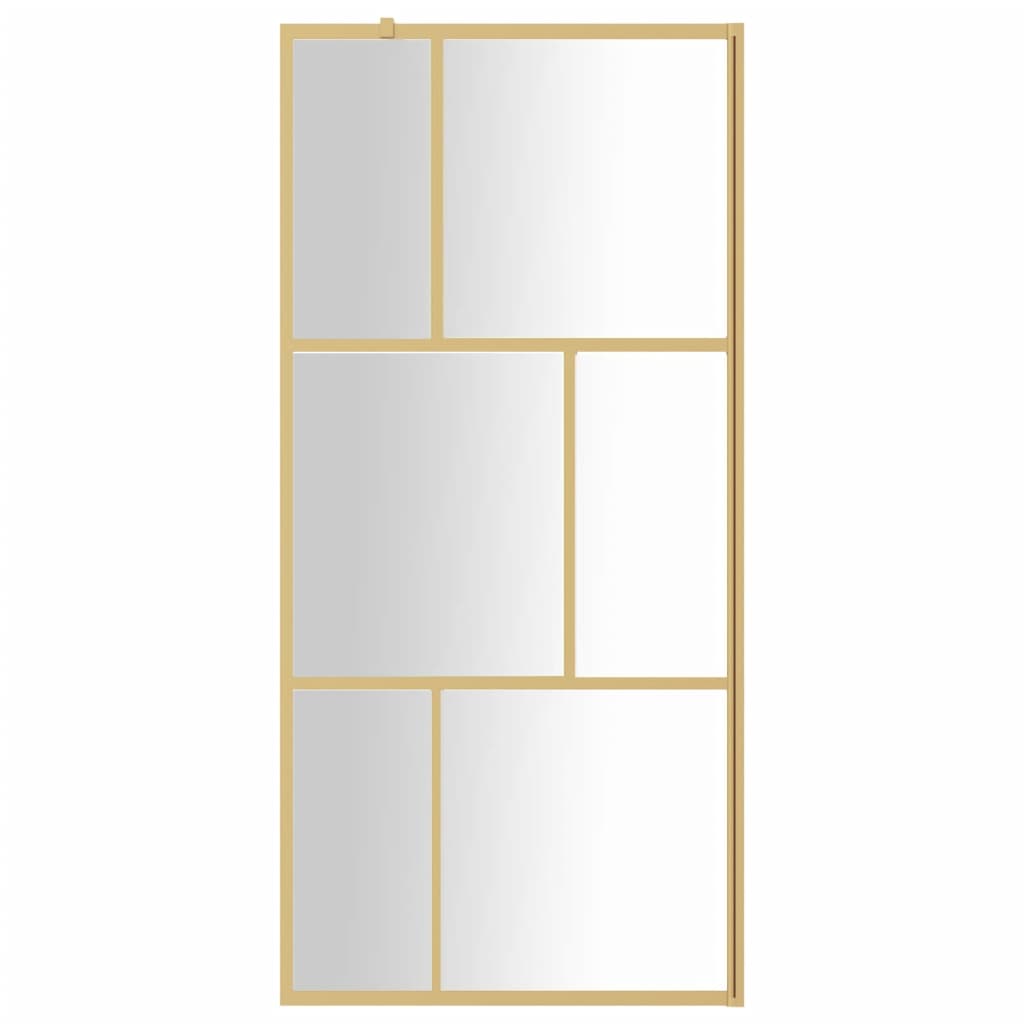 Inloopdouchewand transparant 80x195 cm ESG-glas