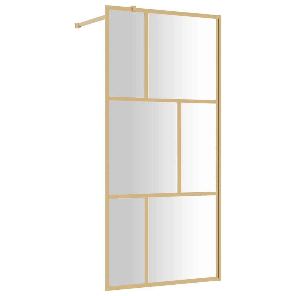 Inloopdouchewand transparant 80x195 cm ESG-glas