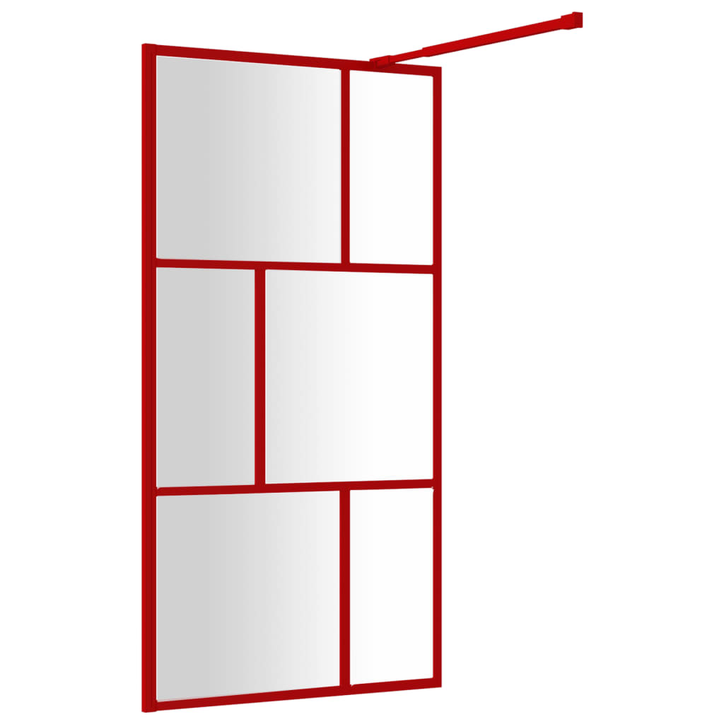 Inloopdouchewand transparant 80x195 cm ESG-glas