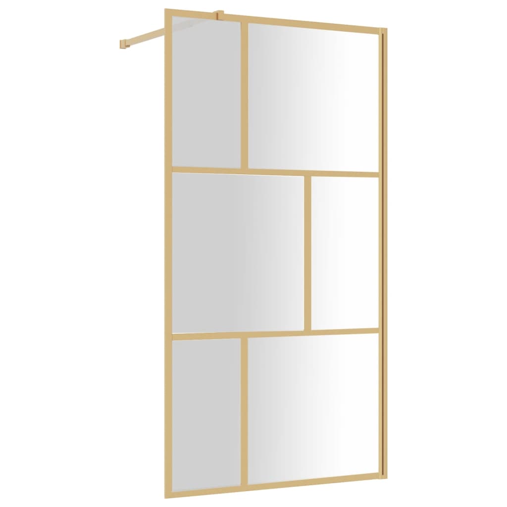 Inloopdouchewand transparant 80x195 cm ESG-glas