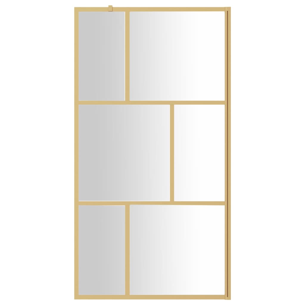 Inloopdouchewand transparant 80x195 cm ESG-glas