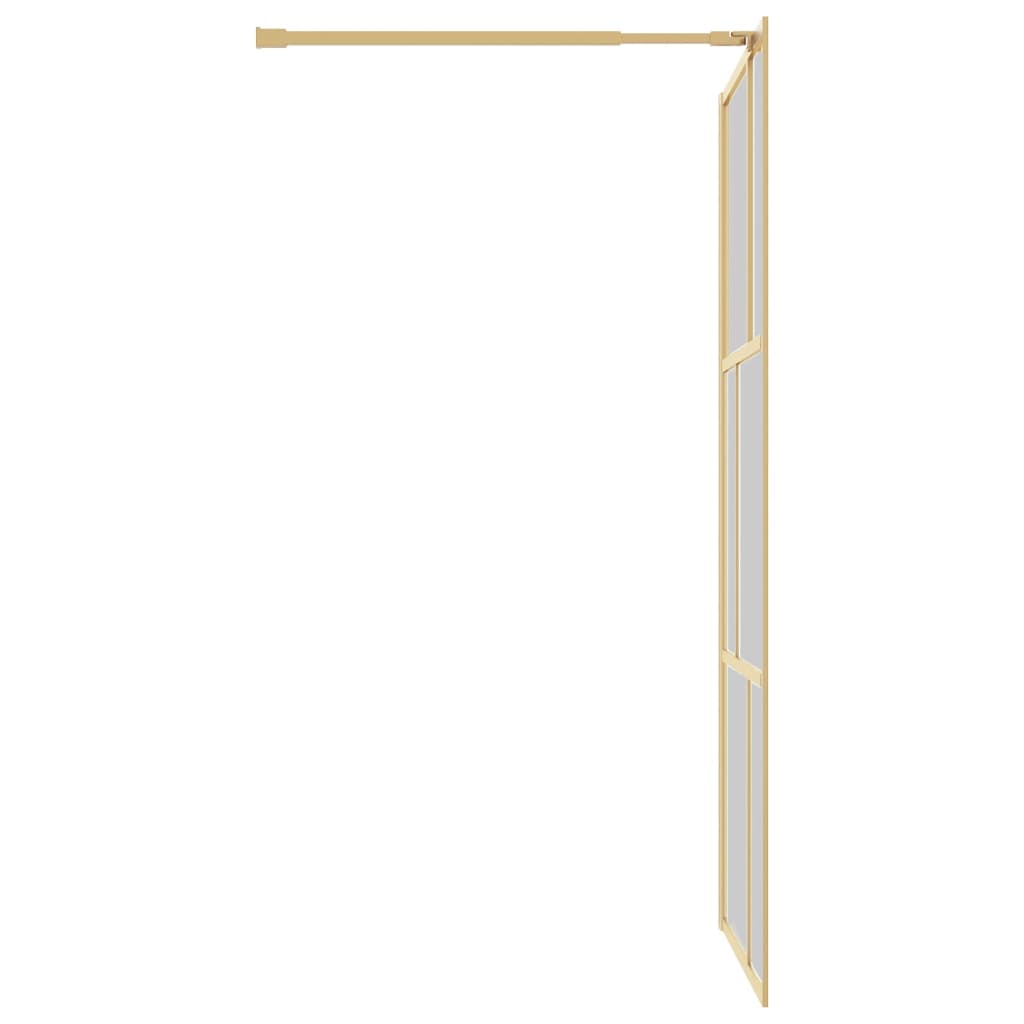 Inloopdouchewand transparant 80x195 cm ESG-glas