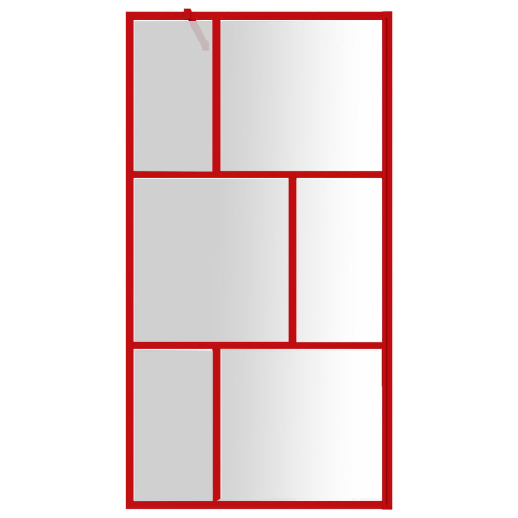 Inloopdouchewand transparant 80x195 cm ESG-glas