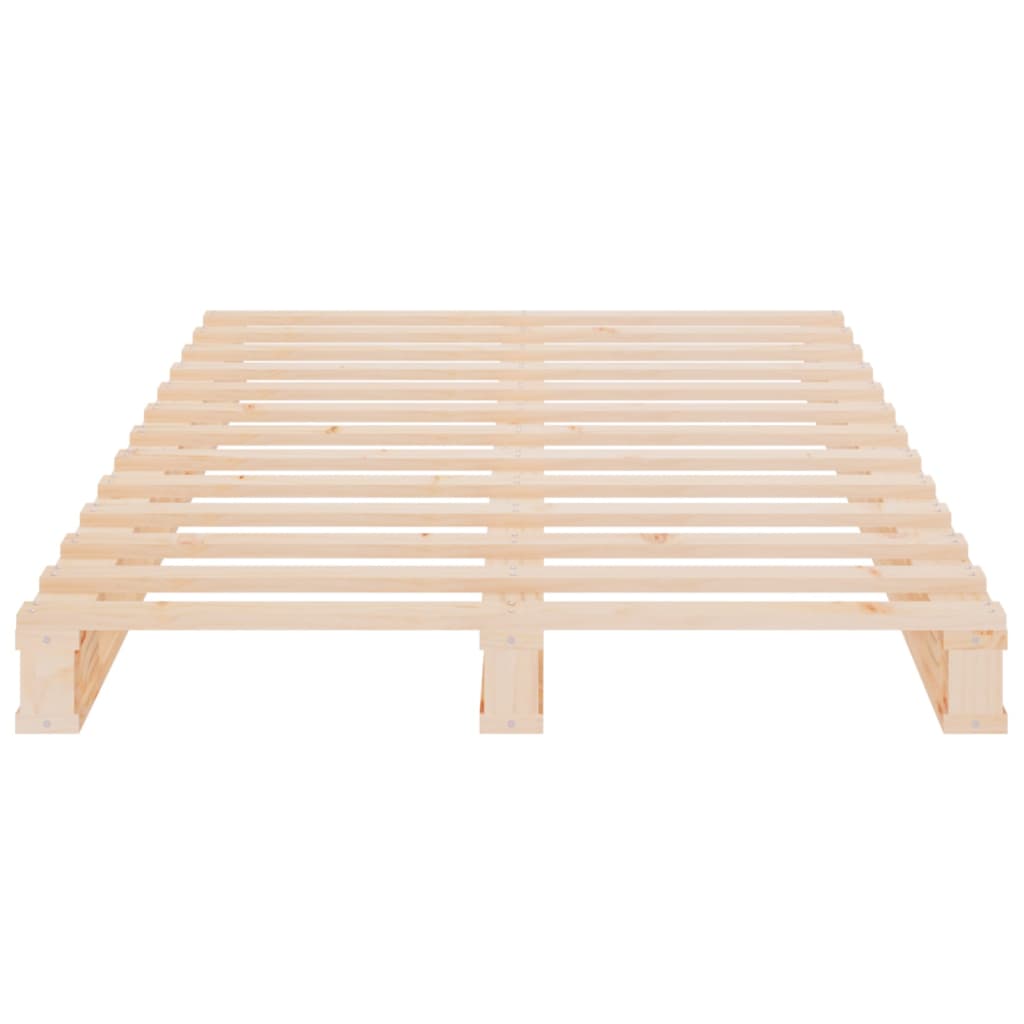 Bedframe massief grenenhout 75x190 cm