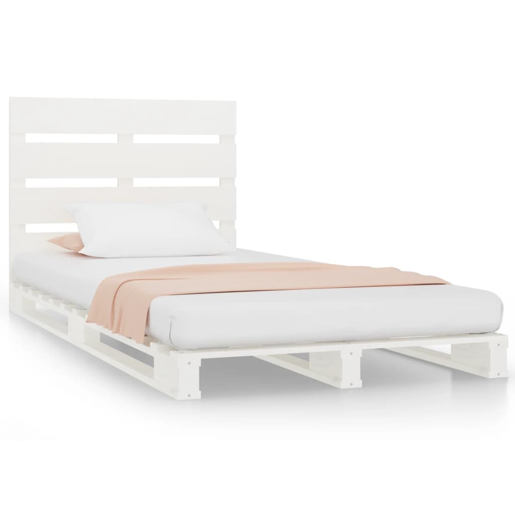 Bedframe massief grenenhout 75x190 cm