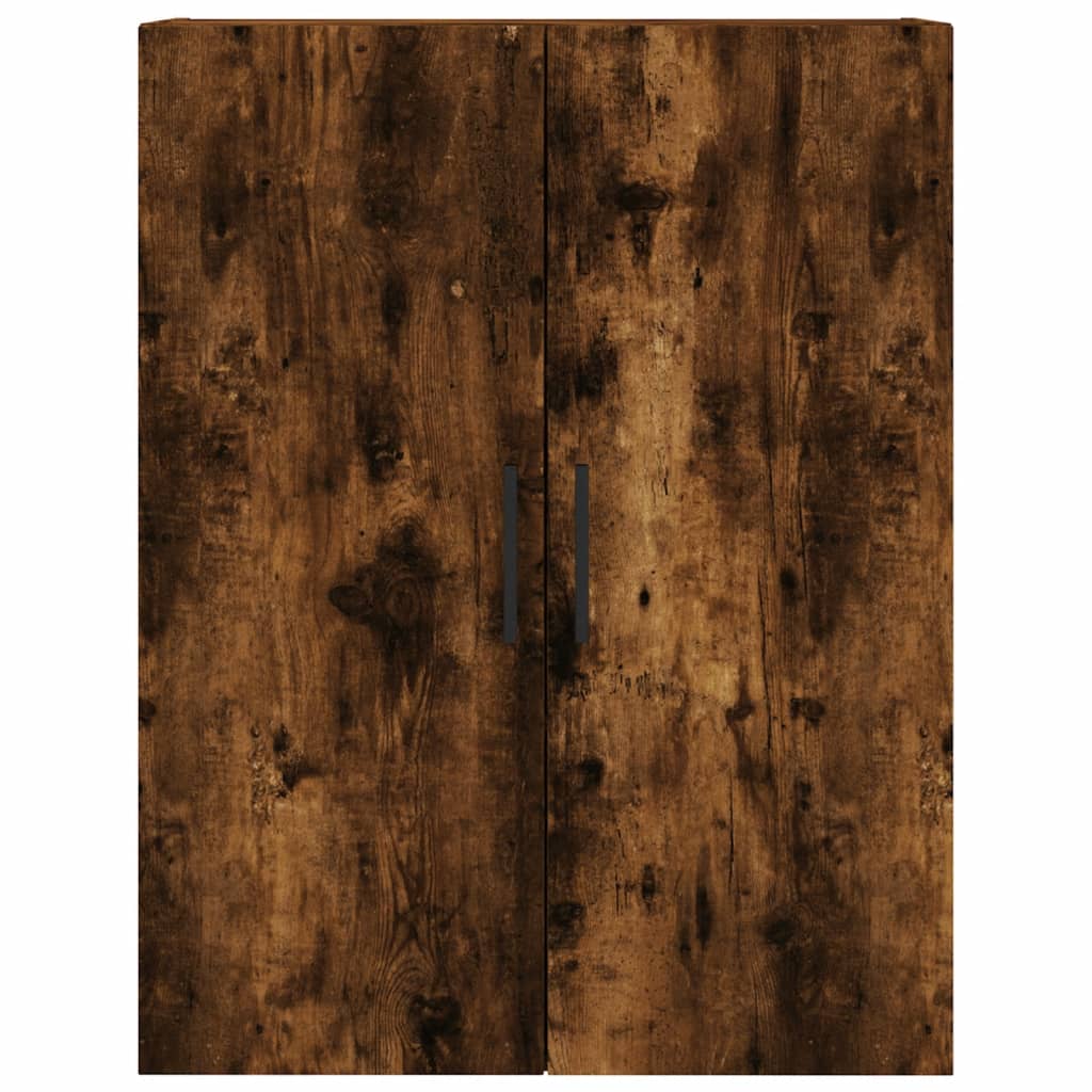 Wandkast 69,5x34x90 cm oud houtkleurig