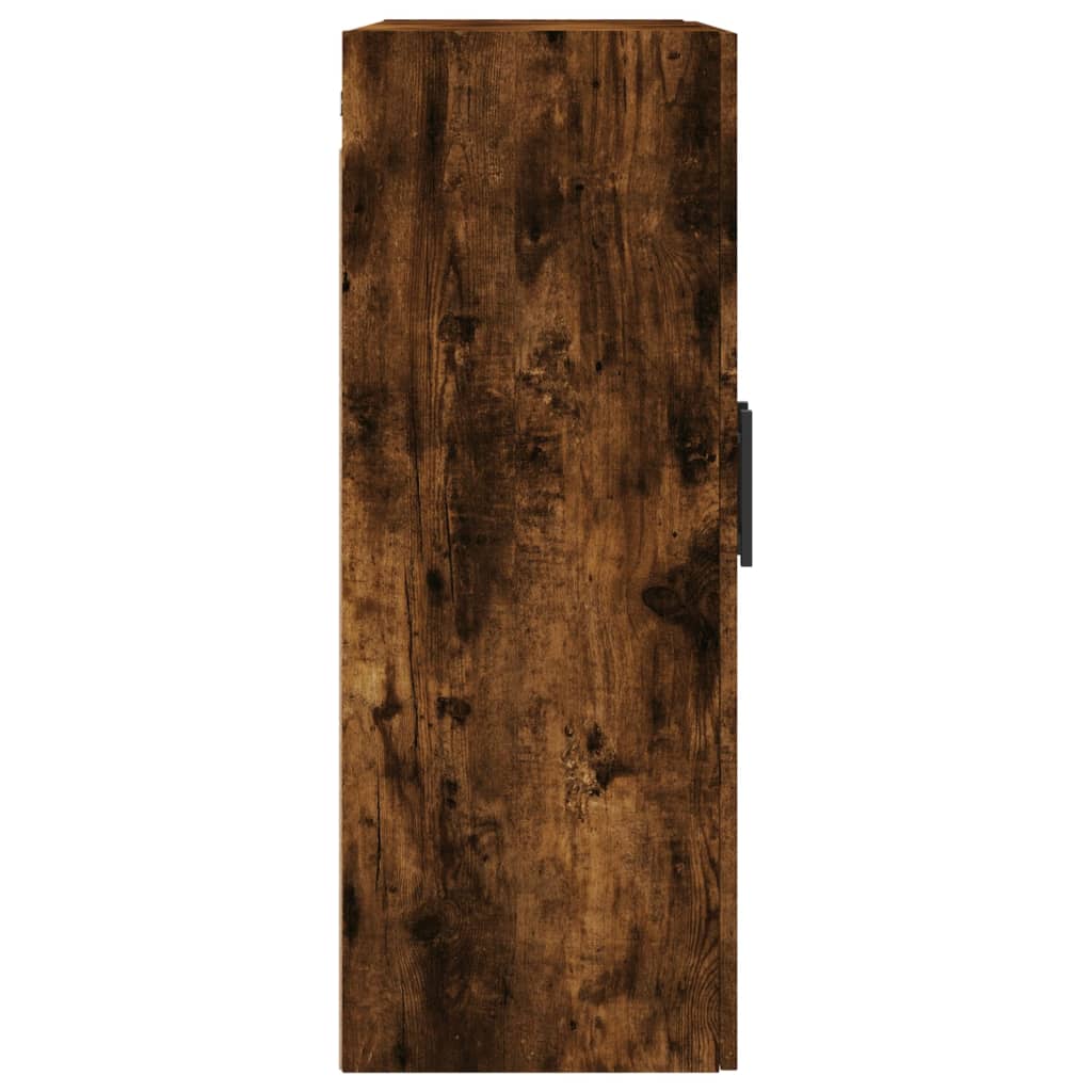 Wandkast 69,5x34x90 cm oud houtkleurig