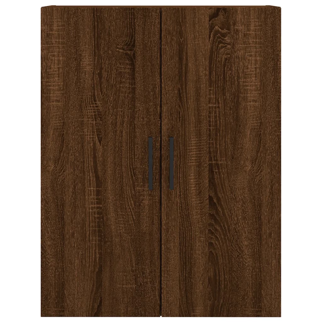 Wandkast 69,5x34x90 cm oud houtkleurig