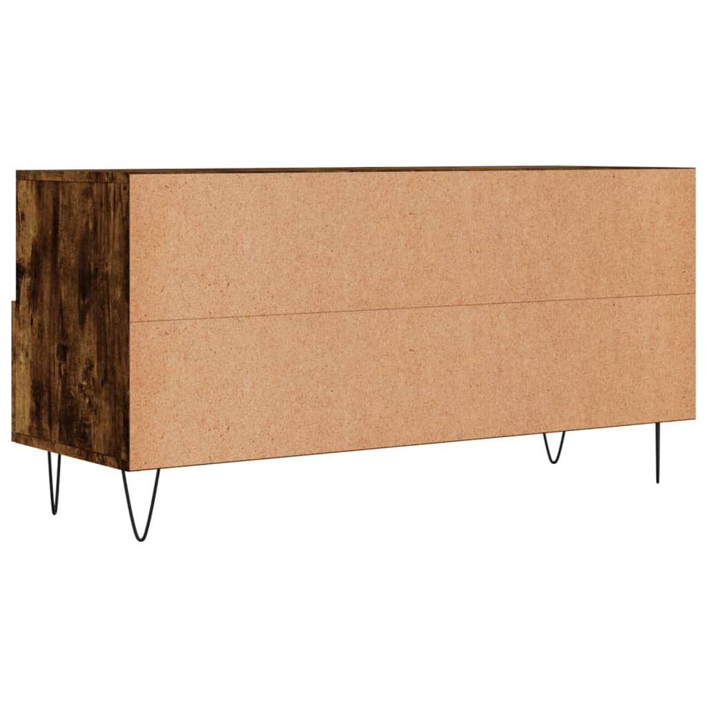 Tv-meubel 102x36x50 cm bewerkt hout