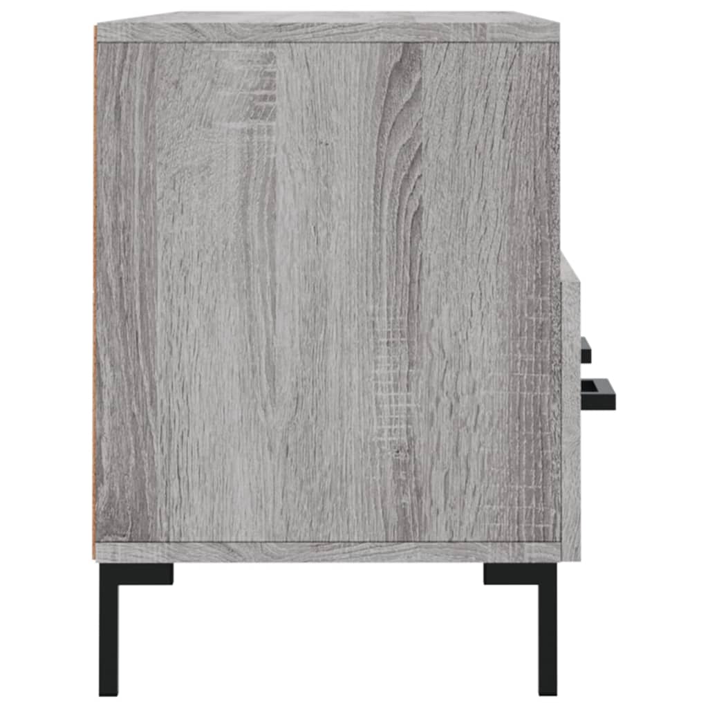 Tv-meubel 102x36x50 cm bewerkt hout eikenkleurig