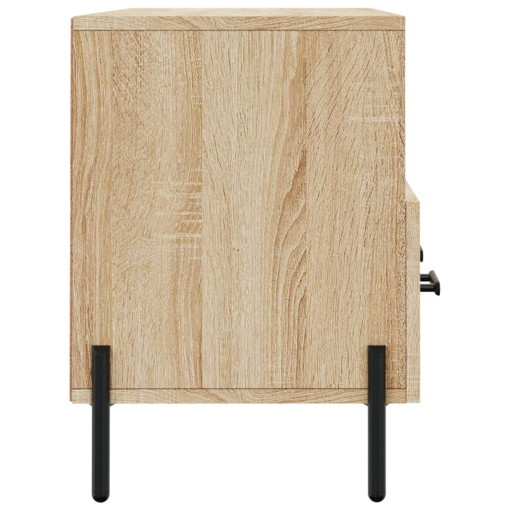 Tv-meubel 102x36x50 cm bewerkt hout eikenkleurig