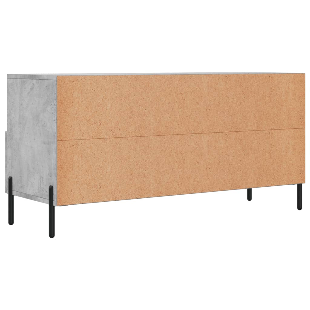 Tv-meubel 102x36x50 cm bewerkt hout eikenkleurig