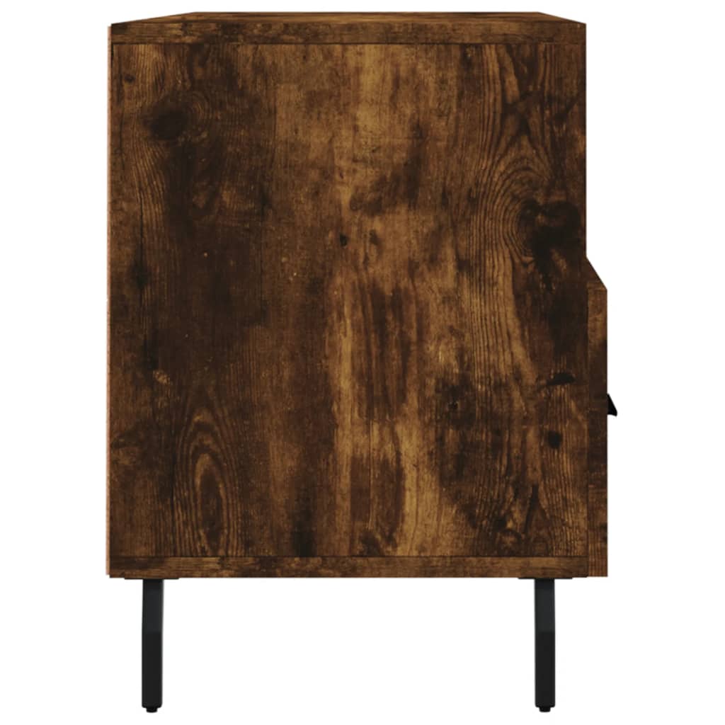 Tv-meubel 102x36x50 cm bewerkt hout eikenkleurig