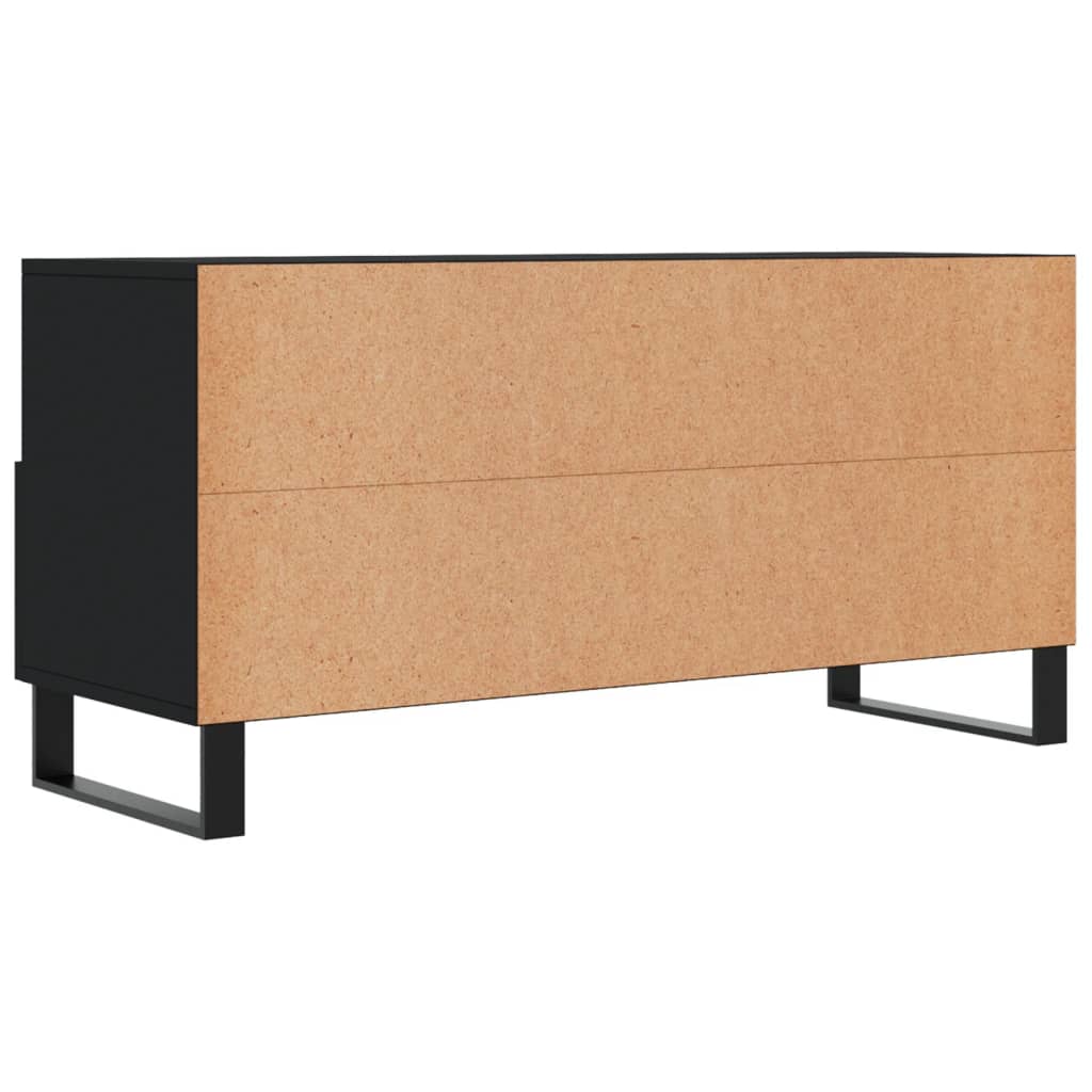 Tv-meubel 102x36x50 cm bewerkt hout eikenkleurig