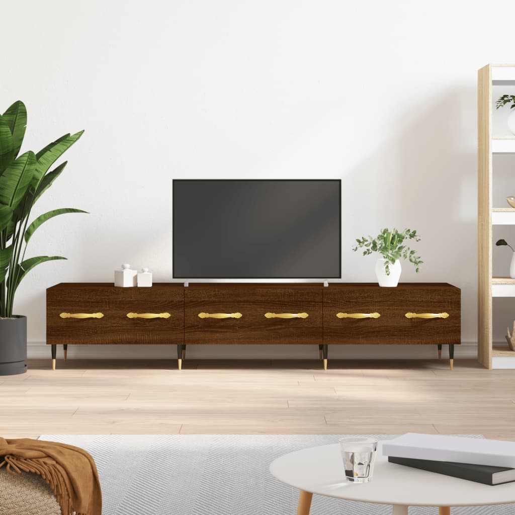 Tv-meubel 150x36x30 cm bewerkt hout