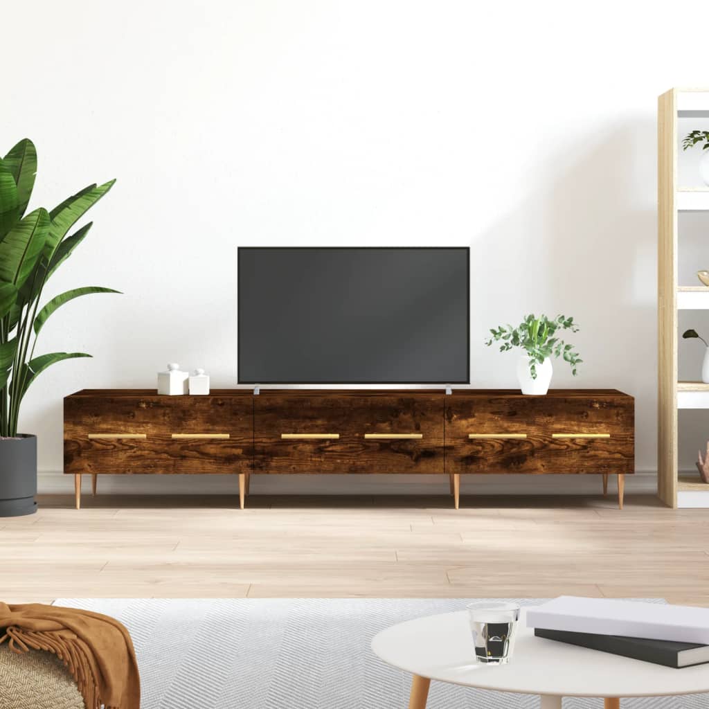 Tv-meubel 150x36x30 cm bewerkt hout