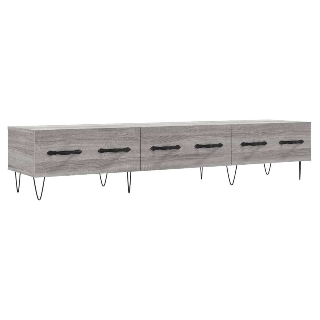 Tv-meubel 150x36x30 cm bewerkt hout eikenkleurig