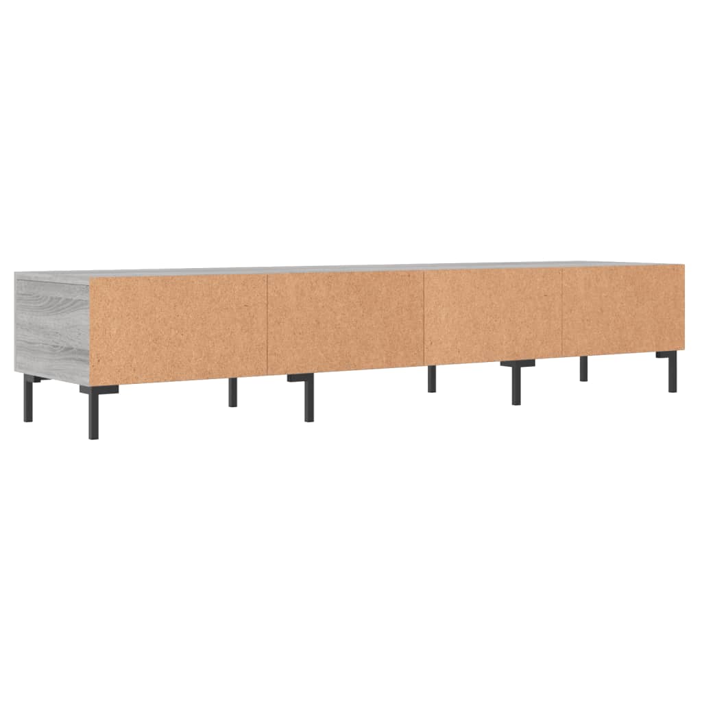 Tv-meubel 150x36x30 cm bewerkt hout