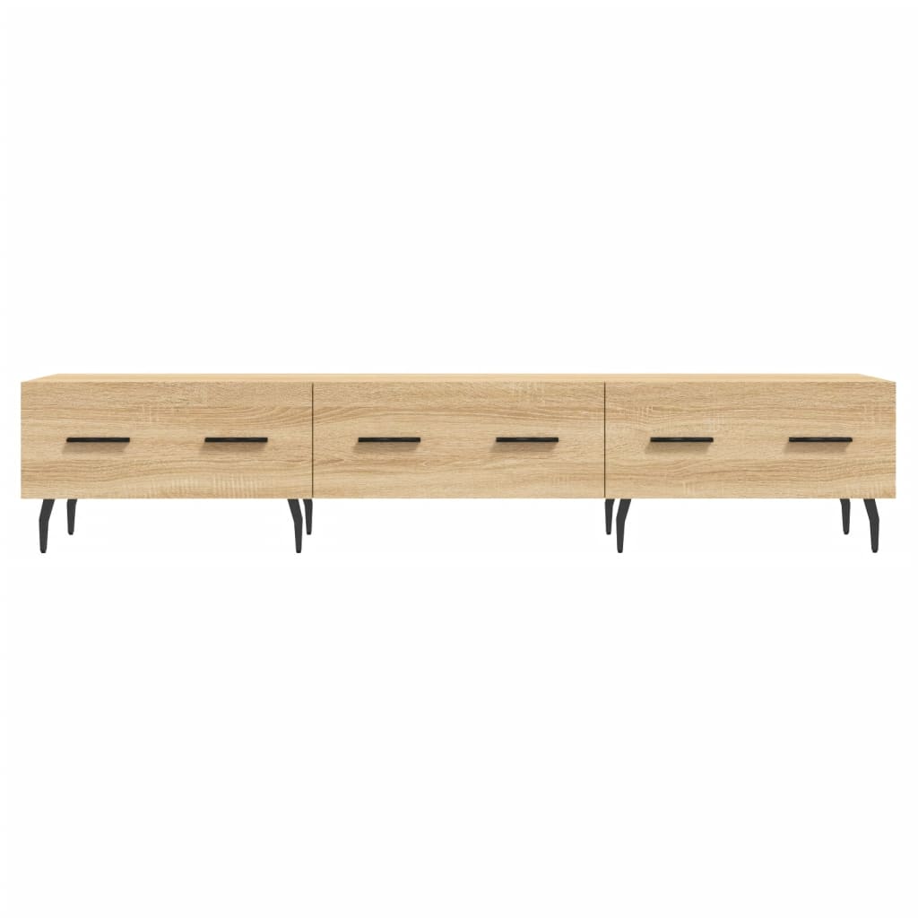 Tv-meubel 150x36x30 cm bewerkt hout